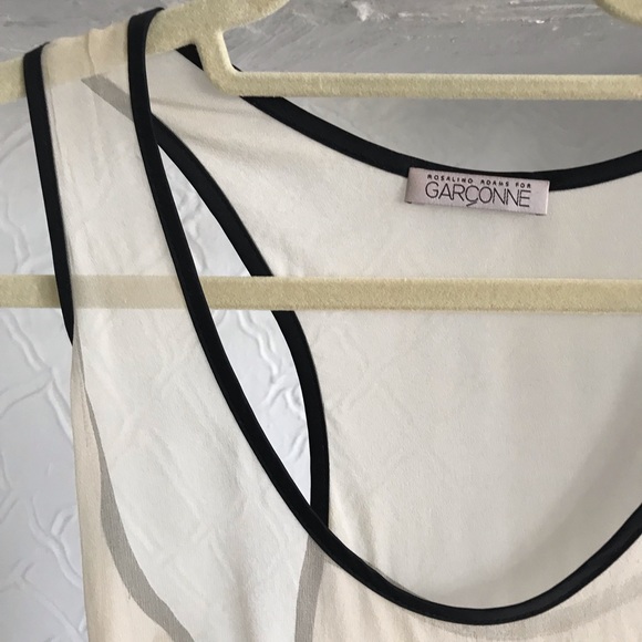 100% silk top by rosalind adams for garconne - Picture 2 of 4